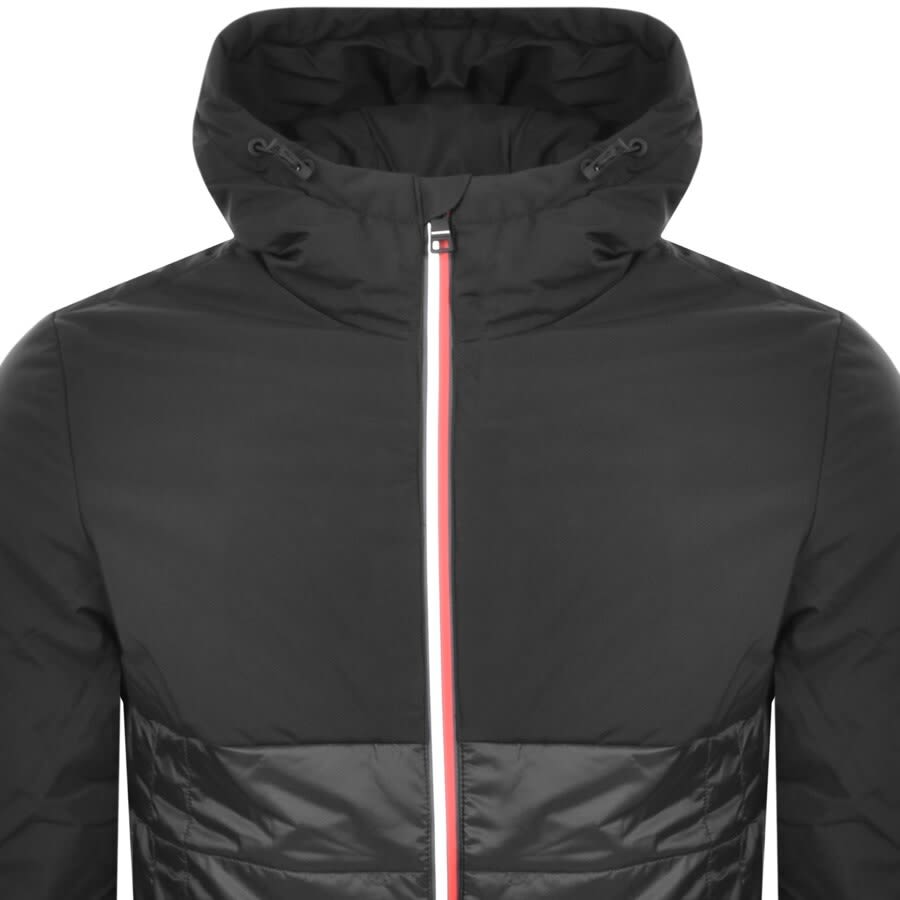 Alternative Image for ProductTommy Hilfiger Hooded Logo Jacket Black2