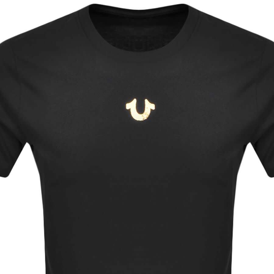 Alternative Image for ProductTrue Religion Buddha Contrast Logo T Shirt Black2