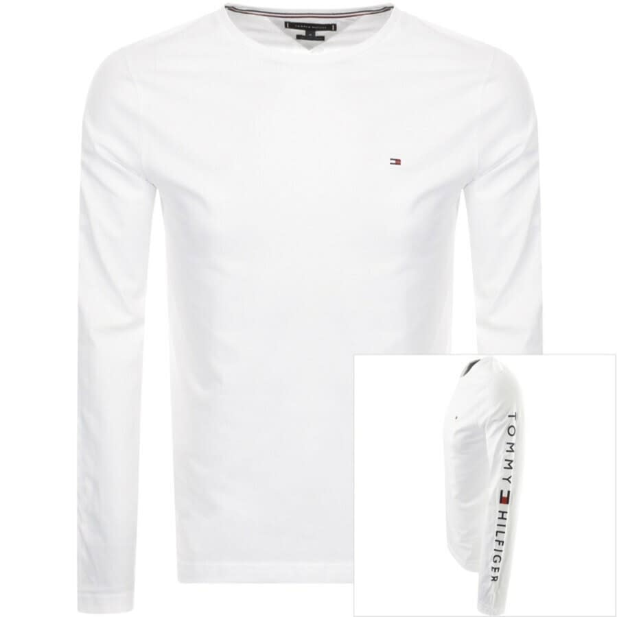 Alternative Image for ProductTommy Hilfiger Long Sleeved T Shirt White1