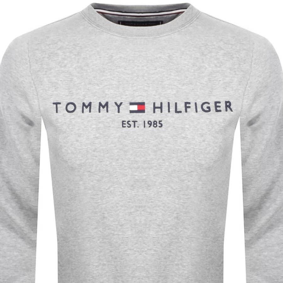 Alternative Image for ProductTommy Hilfiger Logo Sweatshirt Grey2