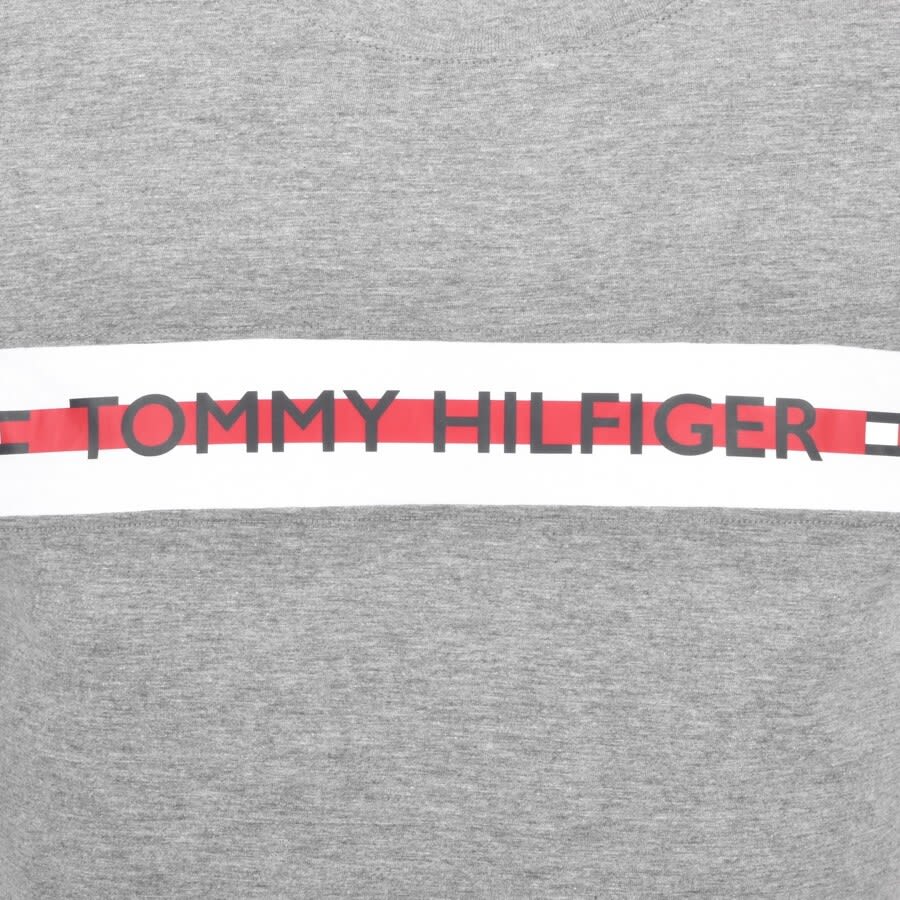 Alternative Image for ProductTommy Hilfiger Logo T Shirt Grey3