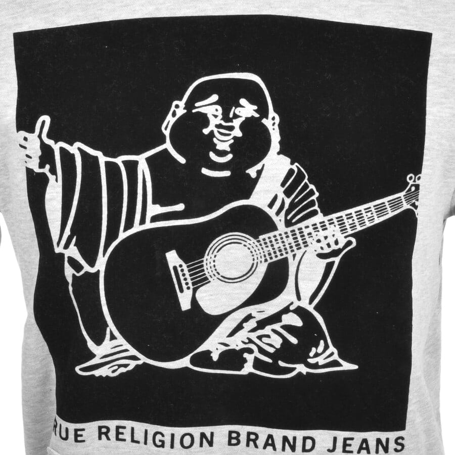 Alternative Image for ProductTrue Religion Box Logo Hoodie Grey3