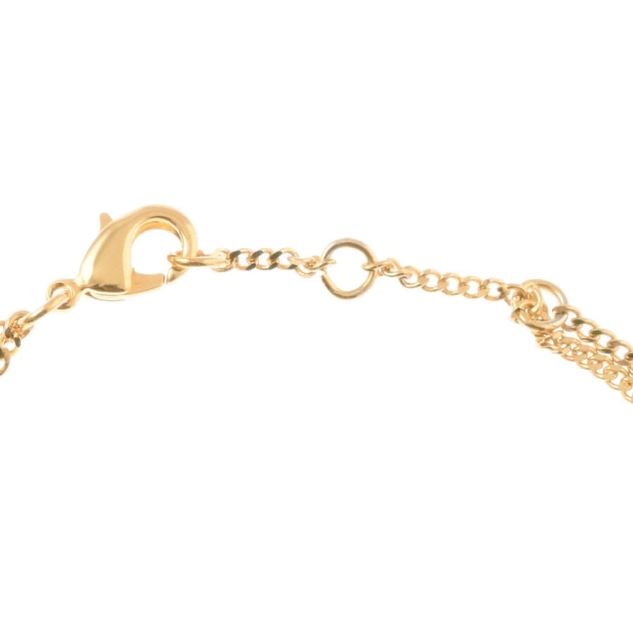 Alternative Image for ProductDSQUARED2 Two Chain Cross Bracelet Gold3
