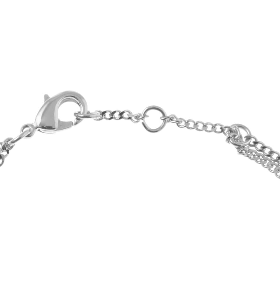 Alternative Image for ProductDSQUARED2 Two Chain Cross Bracelet Silver3