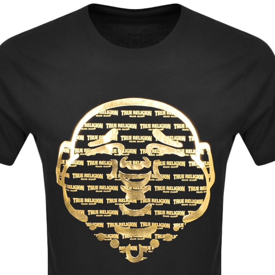 Alternative Image for ProductTrue Religion Buddha Logo T Shirt Black2