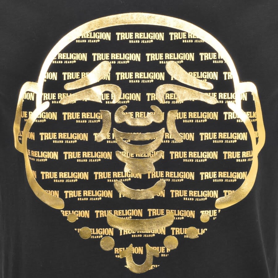 Alternative Image for ProductTrue Religion Buddha Logo T Shirt Black3