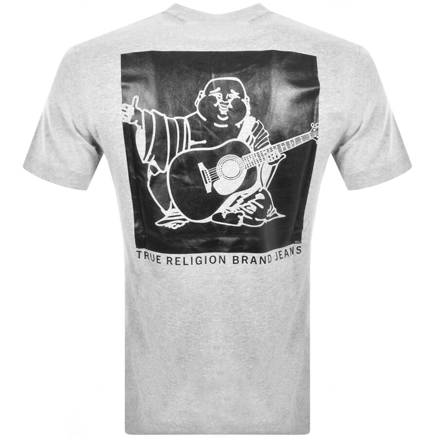 Alternative Image for ProductTrue Religion Box Buddha Logo T Shirt Grey3