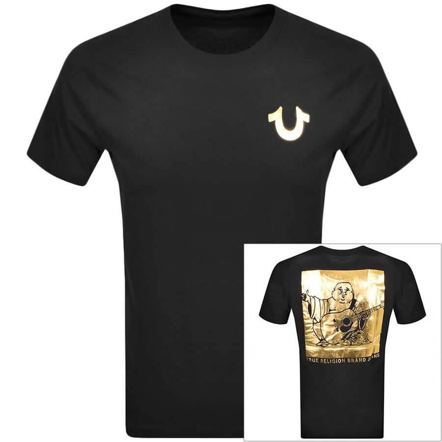 Alternative Image for ProductTrue Religion Box Buddha Logo T Shirt Black1