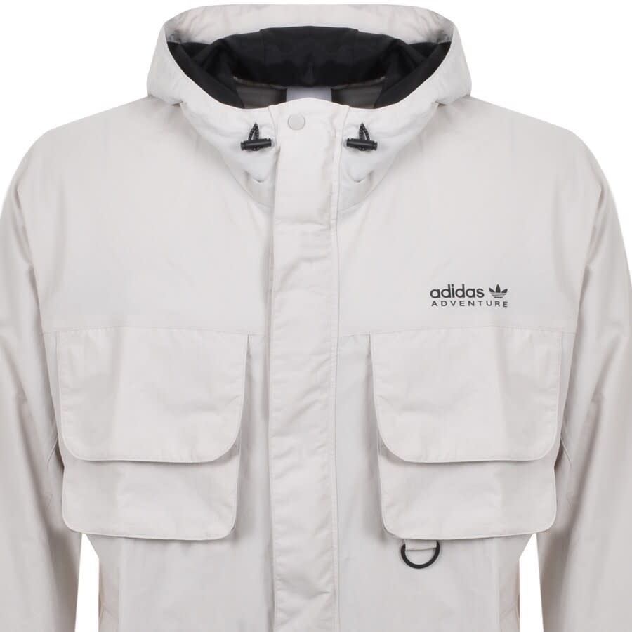 Alternative Image for Productadidas Originals Multi Pocket Windbreaker Beige2