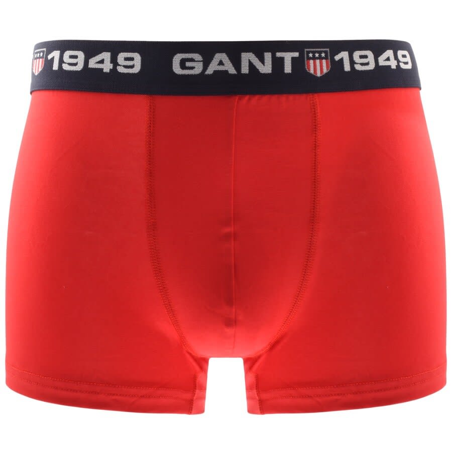 Alternative Image for ProductGant Three Pack Stretch Boxer Trunks Navy2