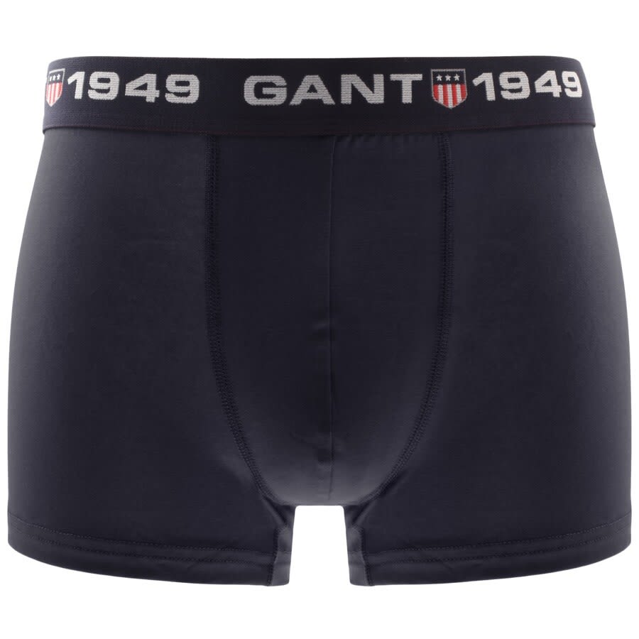 Alternative Image for ProductGant Three Pack Stretch Boxer Trunks Navy3