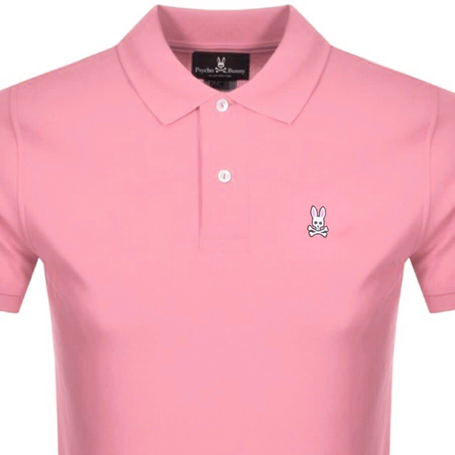 Alternative Image for ProductPsycho Bunny Classic Polo T Shirt Pink2