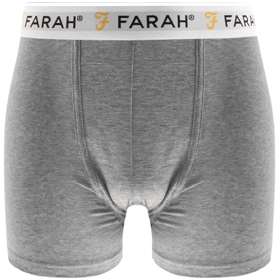 Alternative Image for ProductFarah Vintage Pullsy 3 Pack Boxer Shorts White2