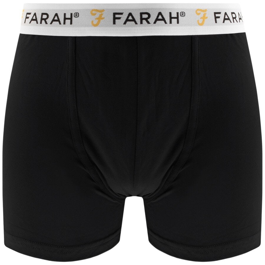 Alternative Image for ProductFarah Vintage Pullsy 3 Pack Boxer Shorts White3