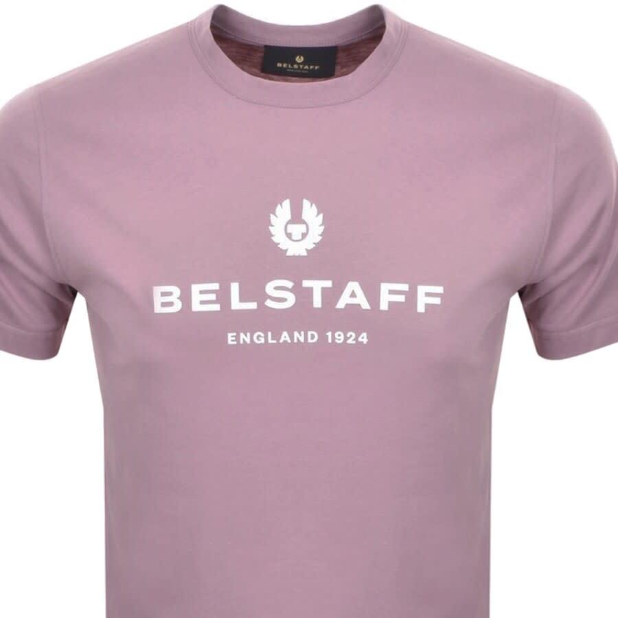 Alternative Image for ProductBelstaff 1924 2 Logo T Shirt Lilac2