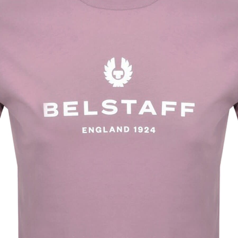 Alternative Image for ProductBelstaff 1924 2 Logo T Shirt Lilac3