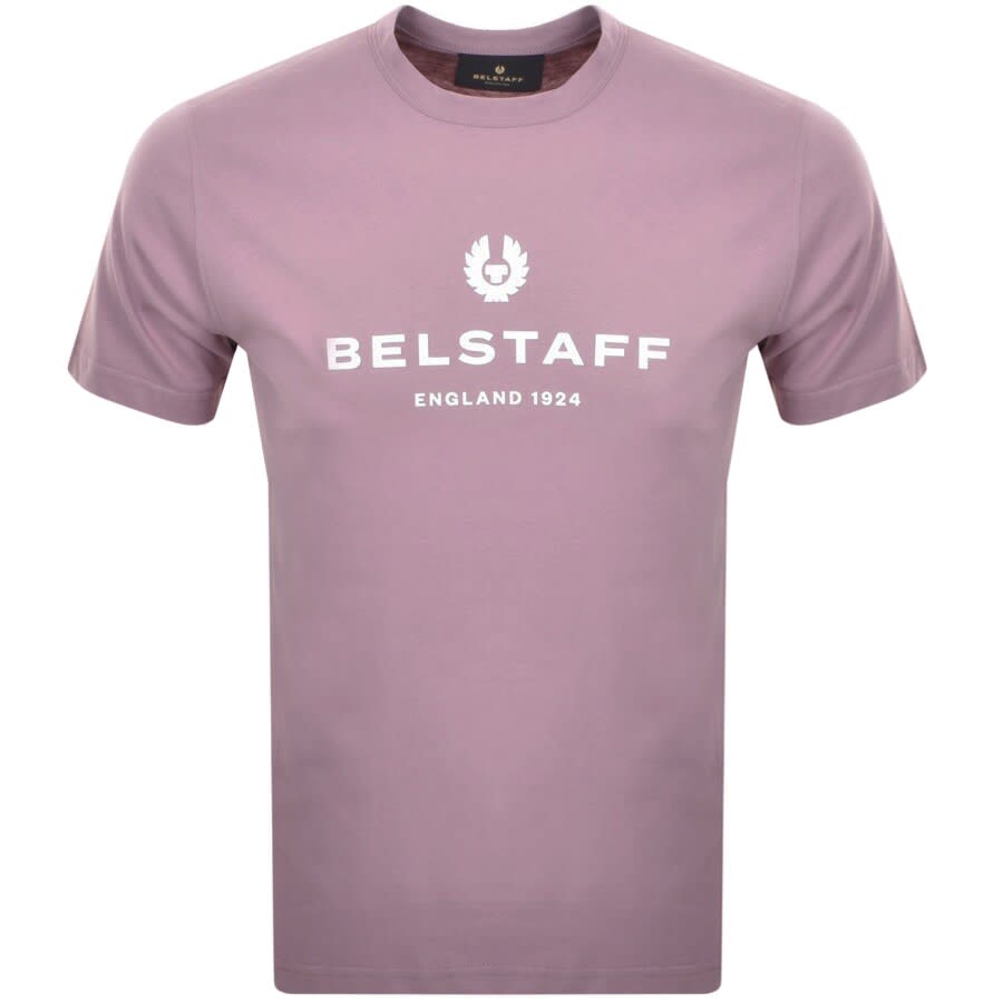 Alternative Image for ProductBelstaff 1924 2 Logo T Shirt Lilac1