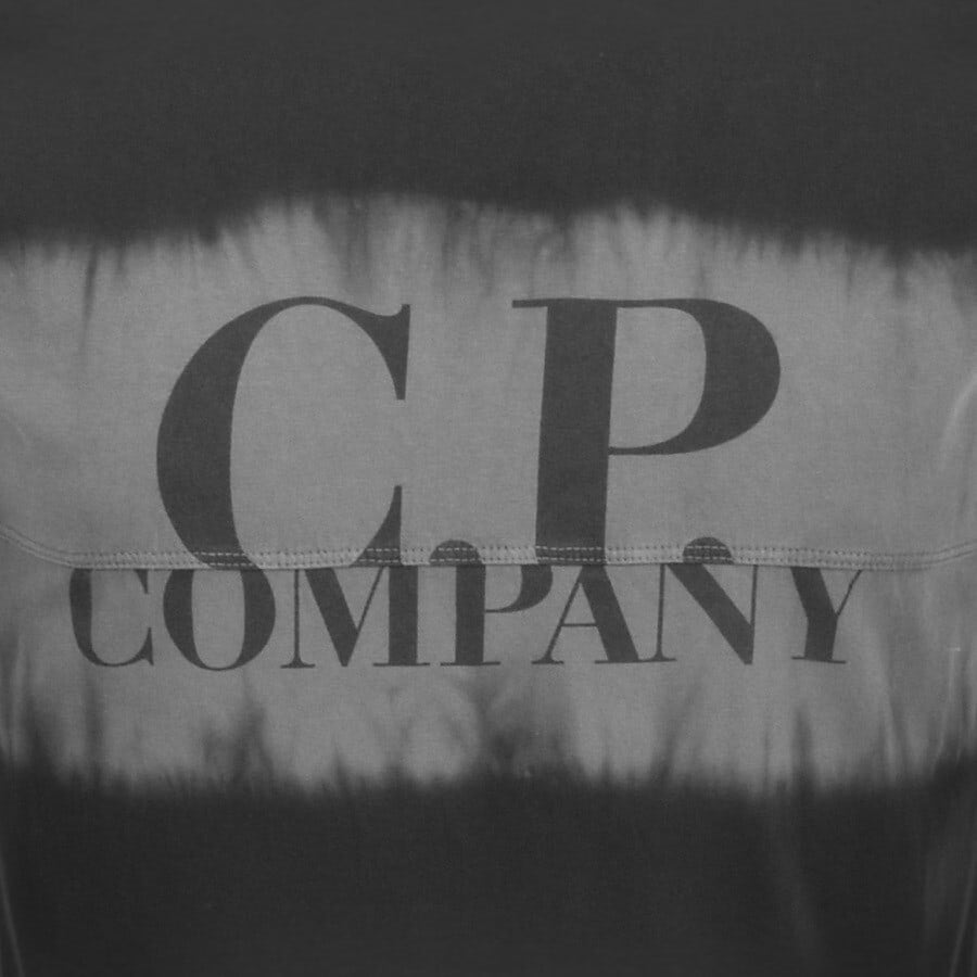 Alternative Image for ProductCP Company Tie Dye Logo T Shirt Black3