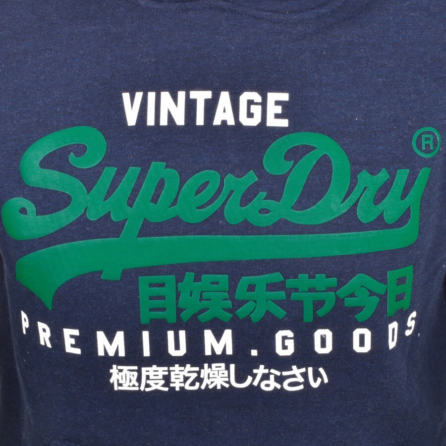 Alternative Image for ProductSuperdry Logo Hoodie Navy3