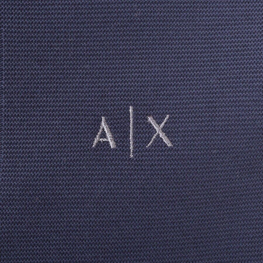 Alternative Image for ProductArmani Exchange Long Sleeve Stretch Slim Shirt Nav3
