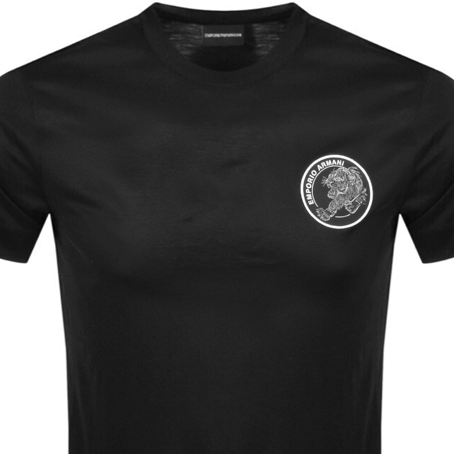 Alternative Image for ProductEmporio Armani Chinese New Year Logo T Shirt Black2
