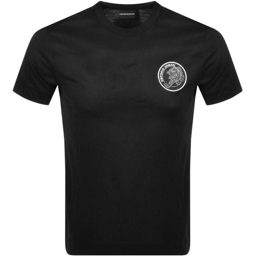 Alternative Image for ProductEmporio Armani Chinese New Year Logo T Shirt Black1