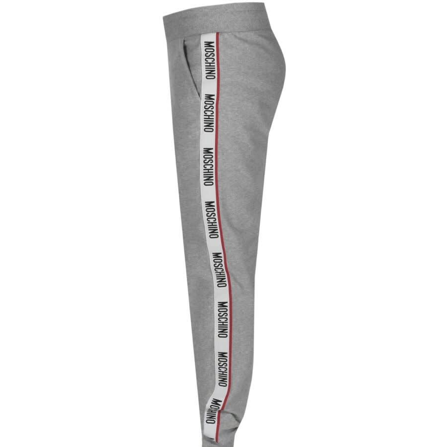 Alternative Image for ProductMoschino Logo Jogging Bottoms Grey3