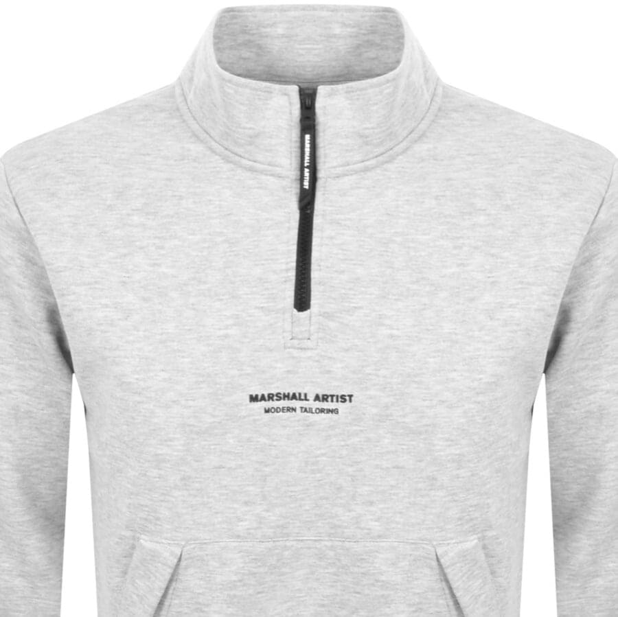 Alternative Image for ProductMarshall Artist Siren Half Zip Sweatshirt Black2