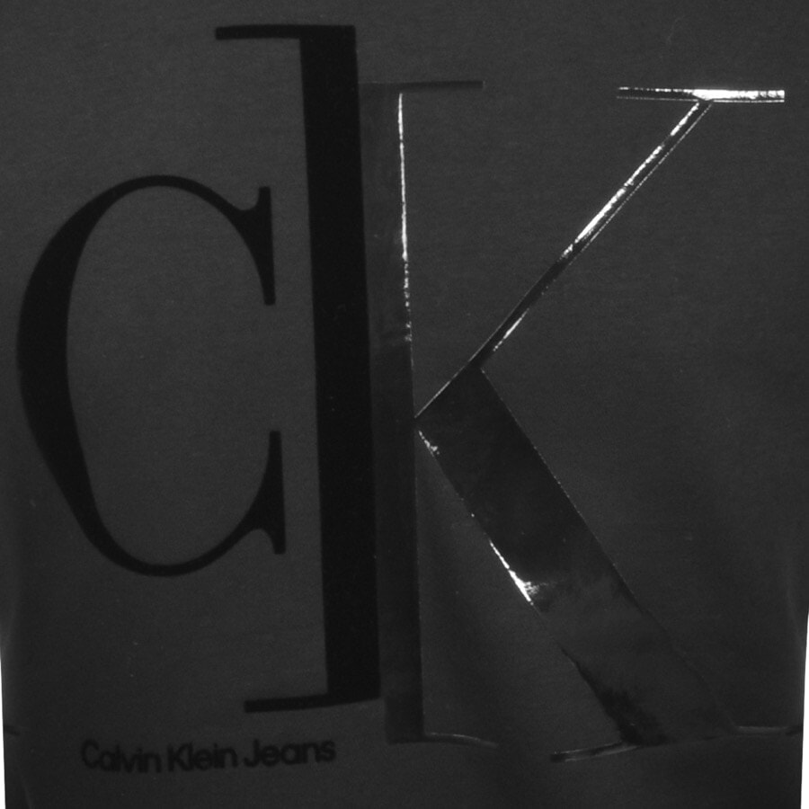 Alternative Image for ProductCalvin Klein Jeans Bold Logo Sweatshirt Black3