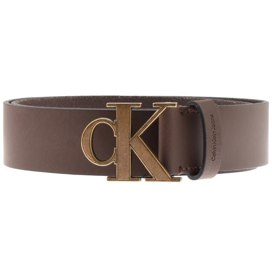 calvin klein jeans logo belt