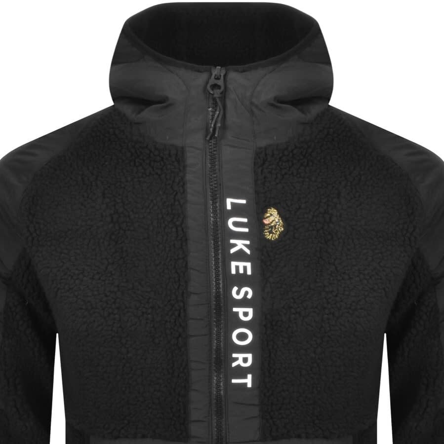 Alternative Image for ProductLuke 1977 Fleece Turbo Hooded Jacket Black2