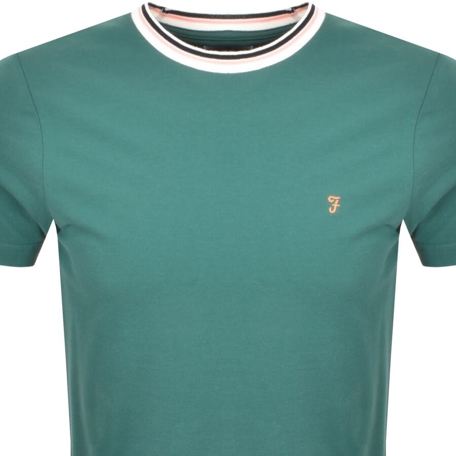 Alternative Image for ProductFarah Vintage Meadows T Shirt Green2