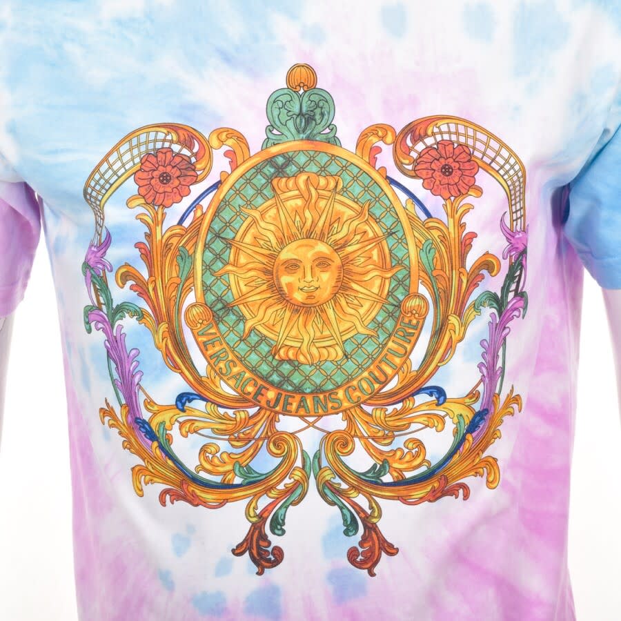 Alternative Image for ProductVersace Jeans Couture Logo T Shirt Pink3