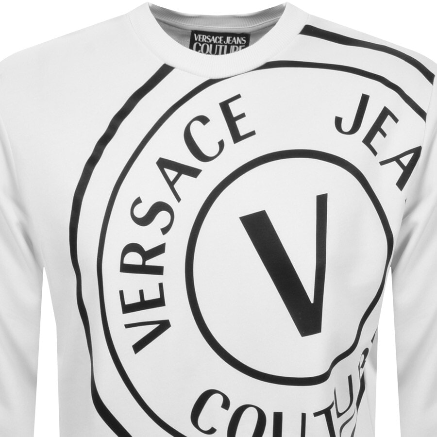 Alternative Image for ProductVersace Jeans Couture Logo Sweatshirt White2