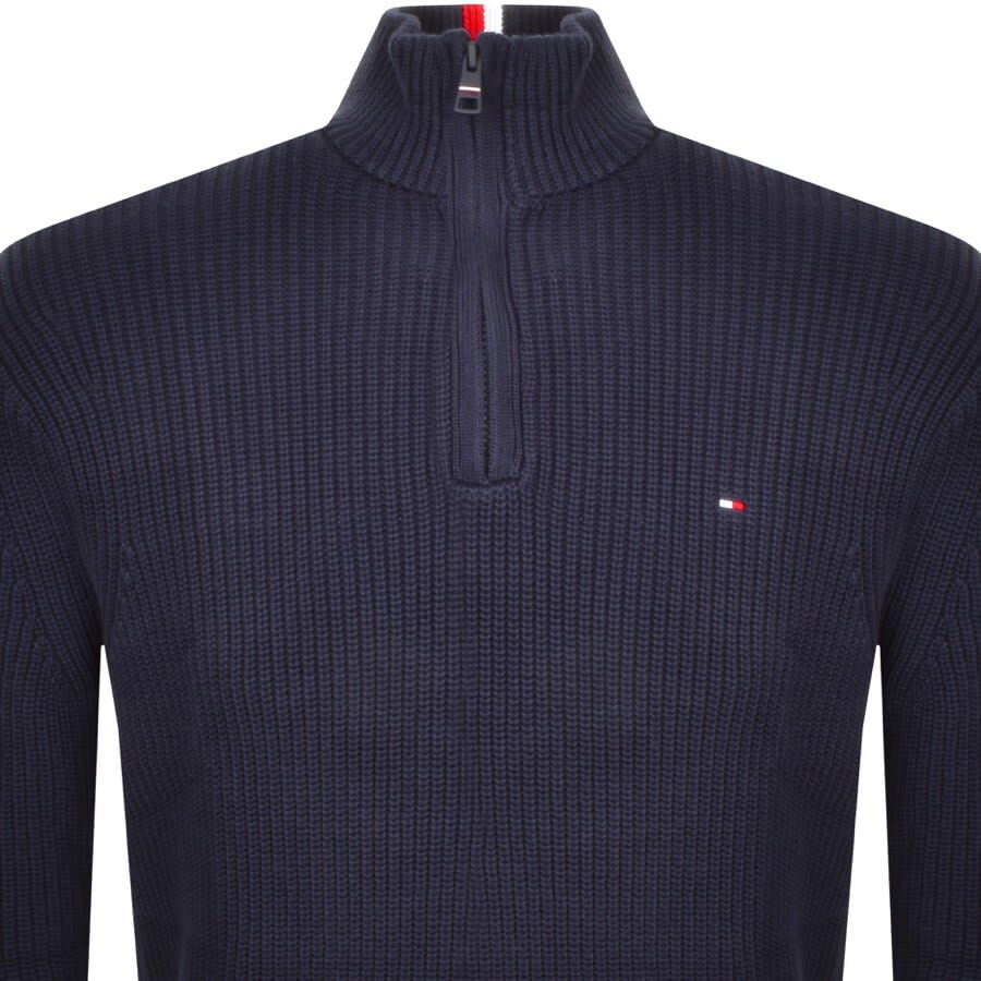 Alternative Image for ProductTommy Hilfiger Half Zip Jumper Navy2