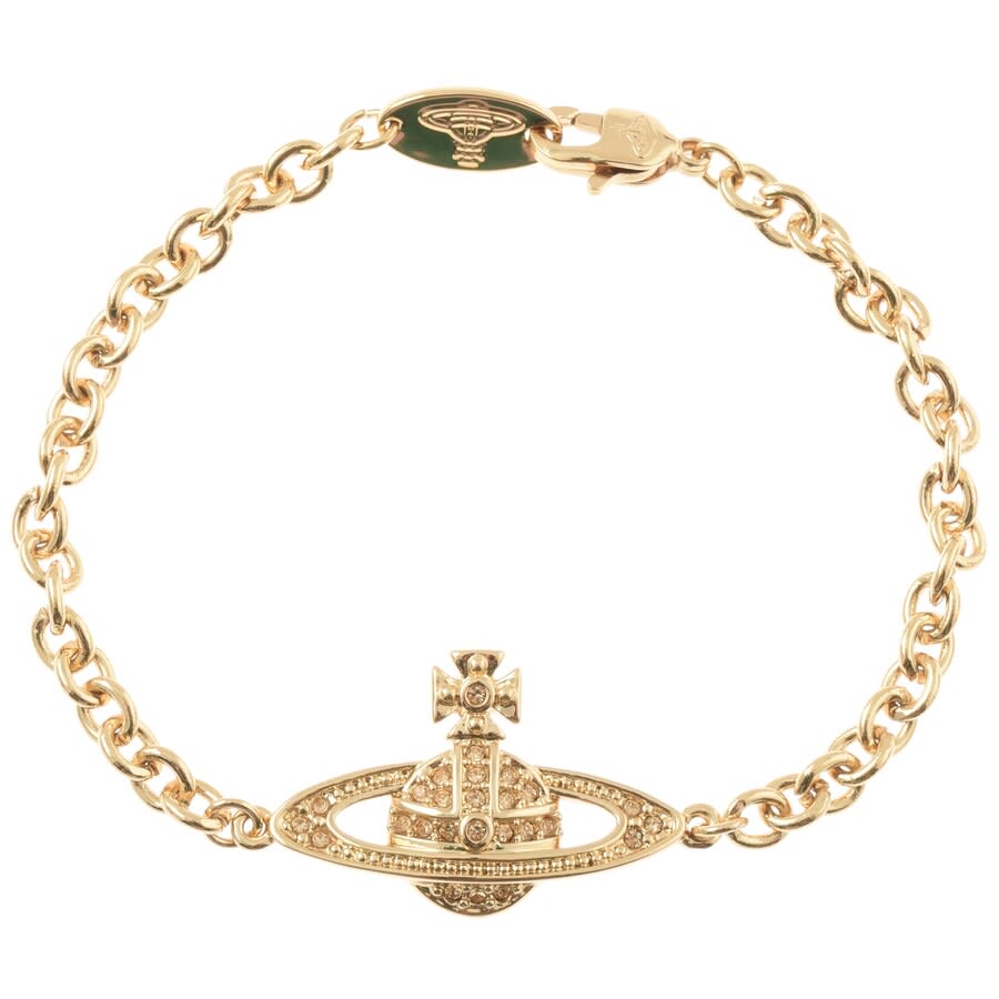 Alternative Image for ProductVivienne Westwood Mini Relief Chain Bracelet Gold1