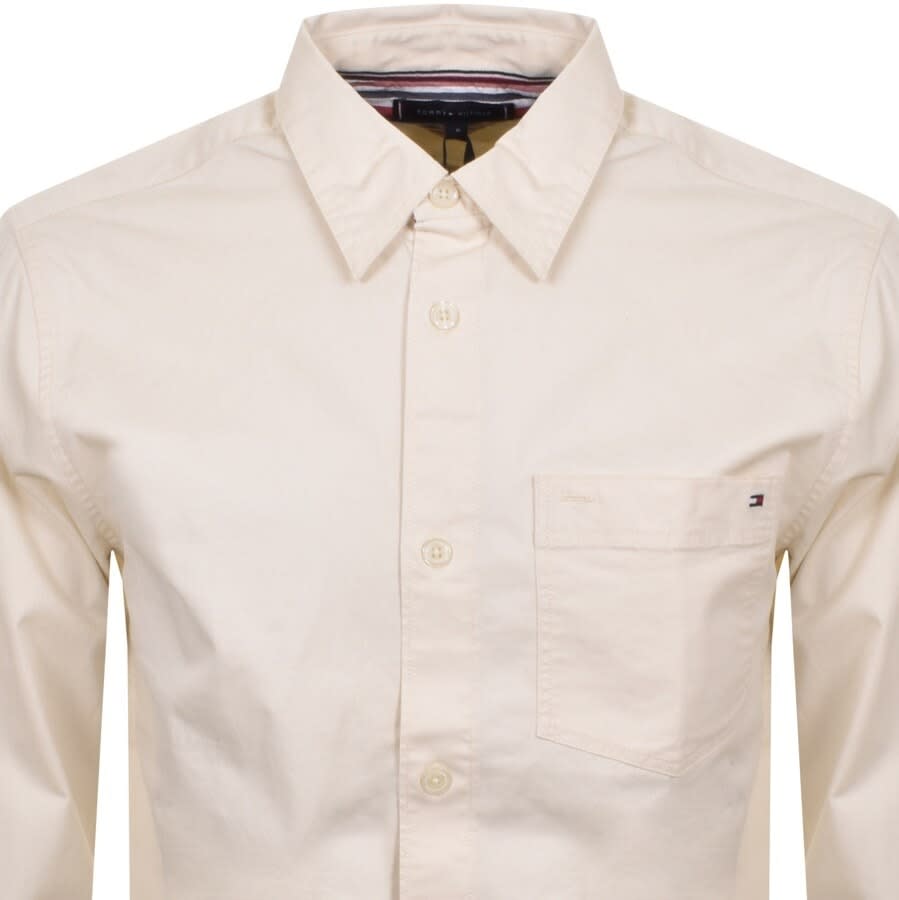 Alternative Image for ProductTommy Hilfiger Twill Overshirt Cream2
