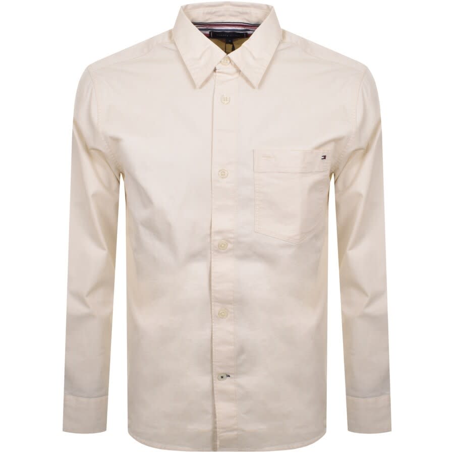 Alternative Image for ProductTommy Hilfiger Twill Overshirt Cream1