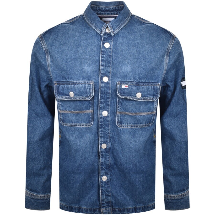 Alternative Image for ProductTommy Jeans Worker Overshirt Blue1