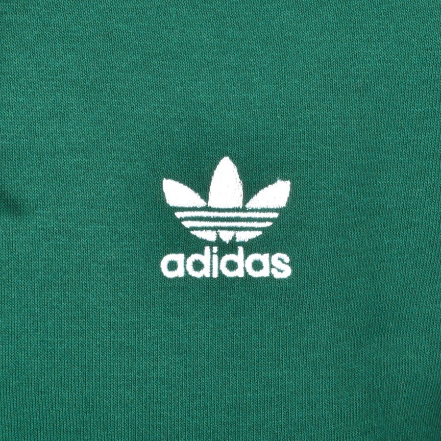 Alternative Image for Productadidas Originals 3 Stripes Hoodie Green3