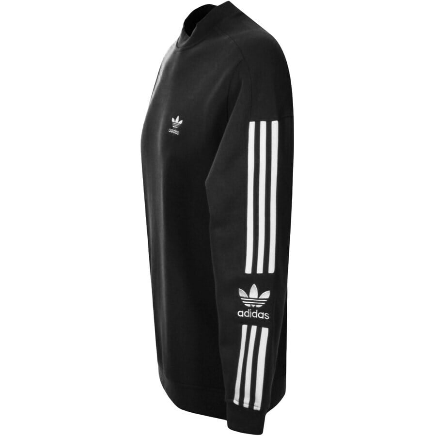 Alternative Image for Productadidas Originals 3 Stripes Sweatshirt Black3