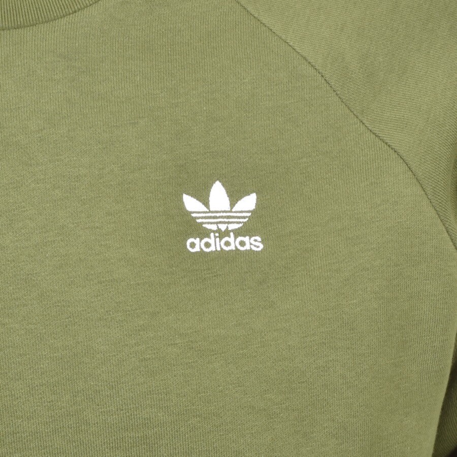 Alternative Image for Productadidas Originals Logo Sweatshirt Khaki3