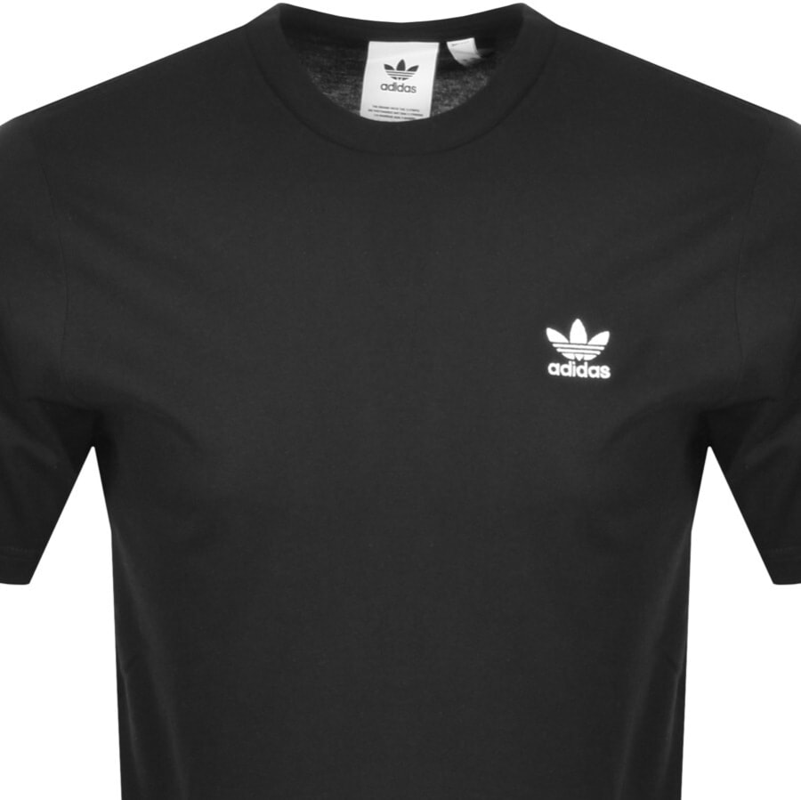 adidas United Black Essential | States T Shirt Mainline Menswear