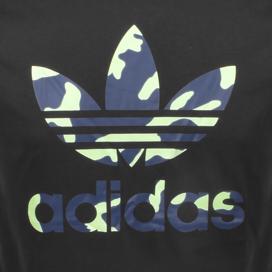 Alternative Image for Productadidas Originals Camo Infill T Shirt Black3