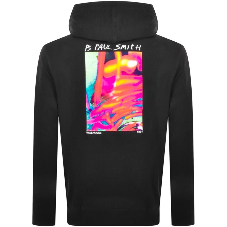 Alternative Image for ProductPS By Paul Smith Ravewave Hoodie Black3