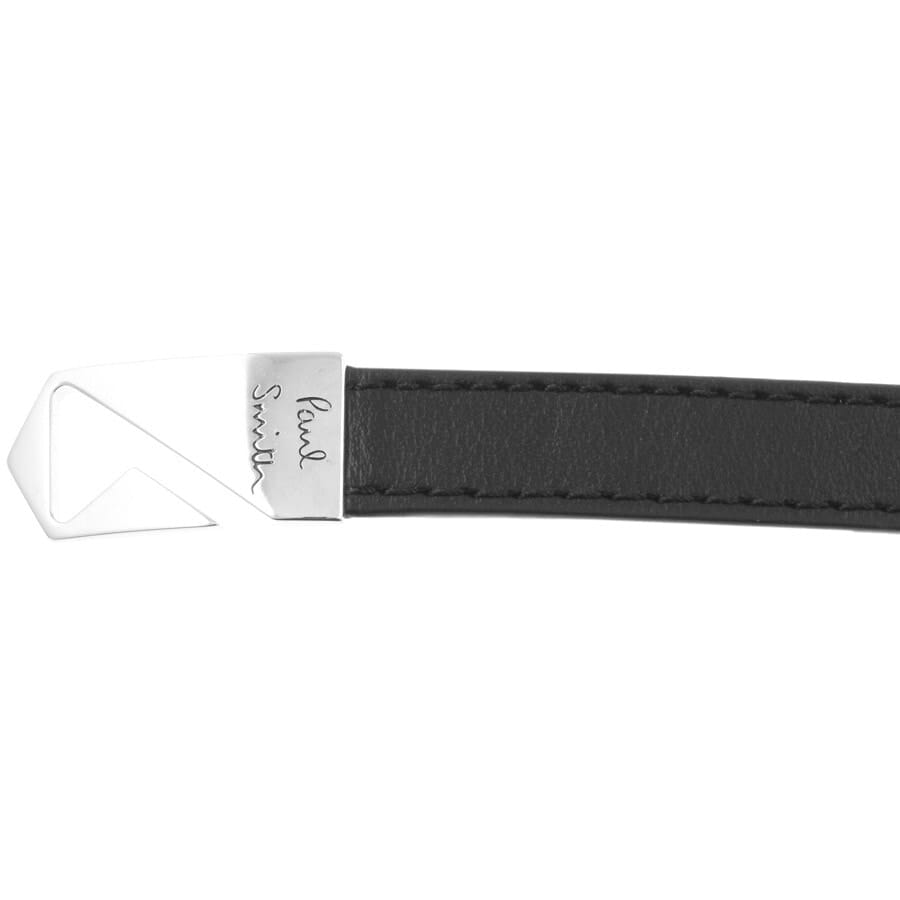 Alternative Image for ProductPS By Paul Smith Leather Hook Bracelet Black2