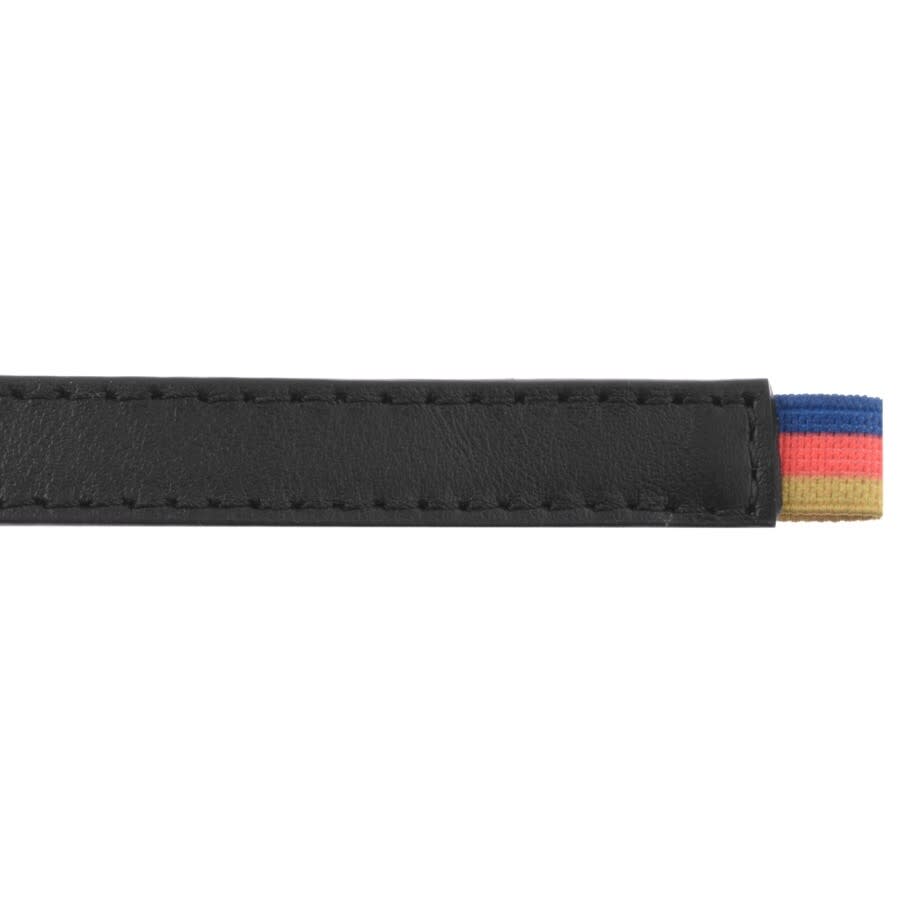 Alternative Image for ProductPS By Paul Smith Leather Hook Bracelet Black3