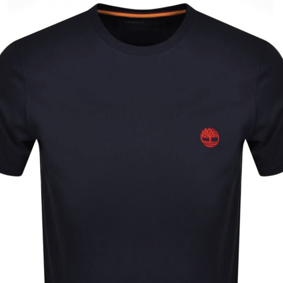 Alternative Image for ProductTimberland Dun River Logo T Shirt Navy2