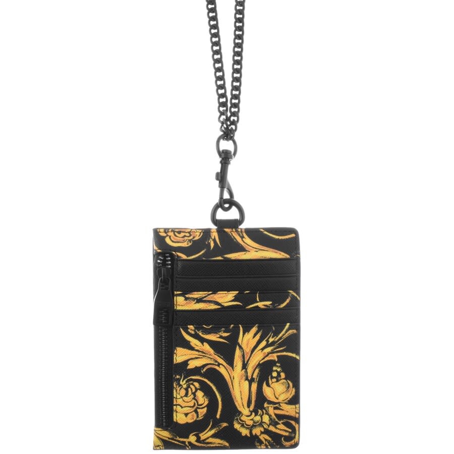 Alternative Image for ProductVersace Jeans Couture Baroque Wallet Black2