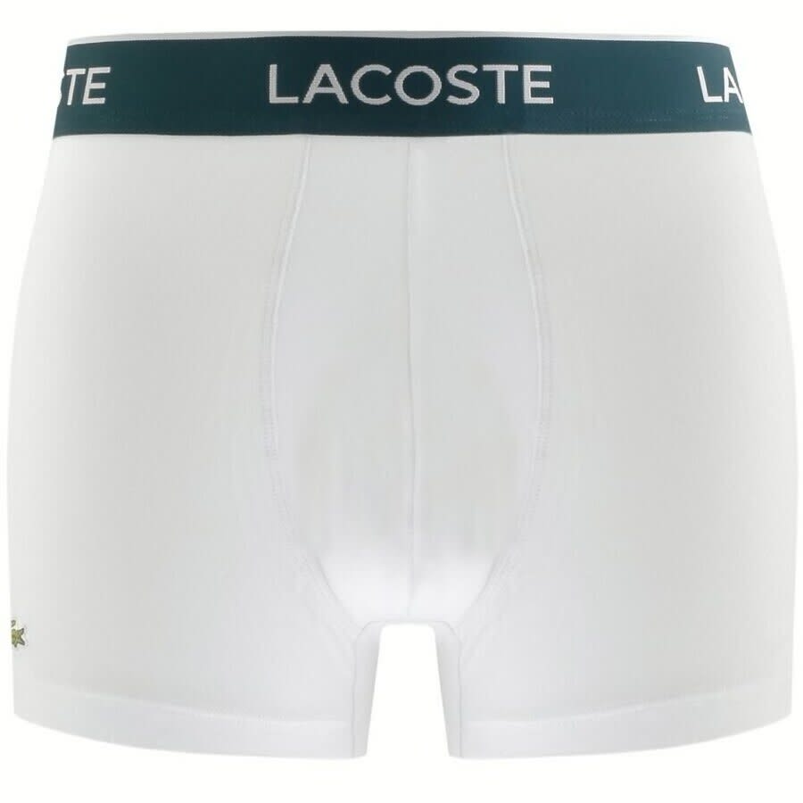 Alternative Image for ProductLacoste Underwear Triple Pack Boxer Trunks White2